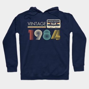 Vintage 1984 Limited Edition Cassette Hoodie